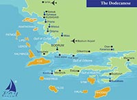 THE DODECANESE – northern route